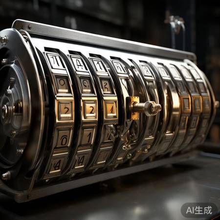 60机械密码盘,数字组合破解