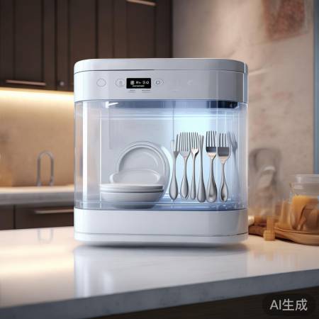 厨房必备！智能挂式消毒柜，轻松解决餐具消毒难题