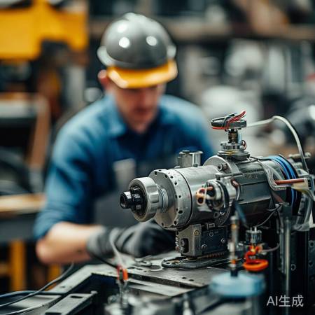 安装电机,注意正负极