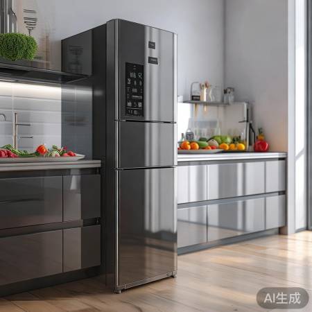 统帅218冰箱,智能大容量保鲜