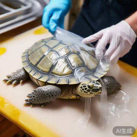 甲鱼小SPA,封实保鲜袋