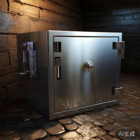 不锈钢小保险柜,防潮耐用守护家