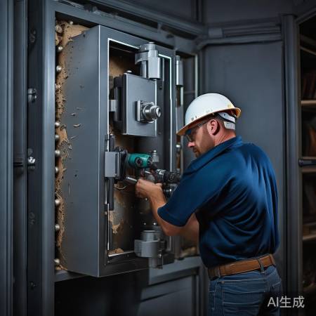 保险柜安装要点:固定密封