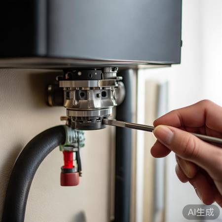 检查壁挂炉燃烧器