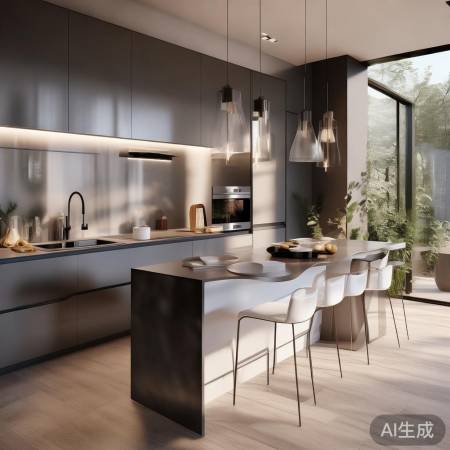 餐具消毒,保持间距