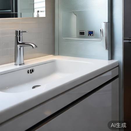 洗漱台配消毒柜，家居卫生新选择