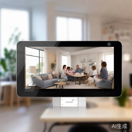 网络摄像头,监控与通话二合一