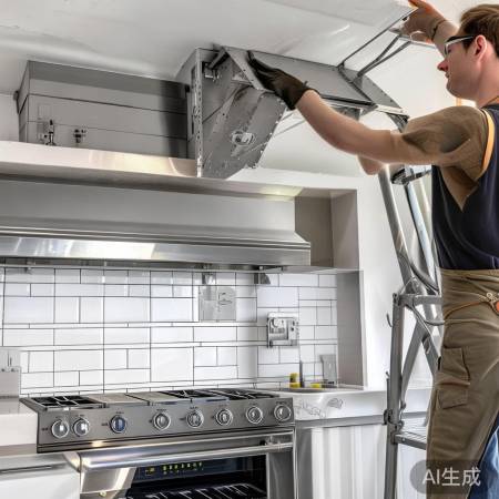 浙派欧式油烟机拆卸教程，一步到位