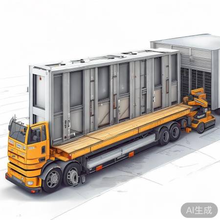 防盗门运输装车图纸详解