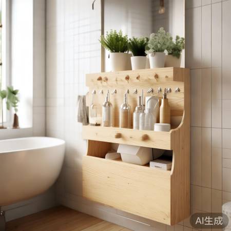 智能马桶柜子上方布局，打造家居新风尚