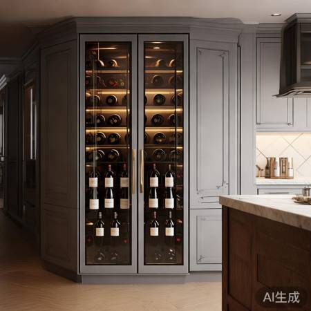 厨房空间巧利用：红酒柜安置攻略