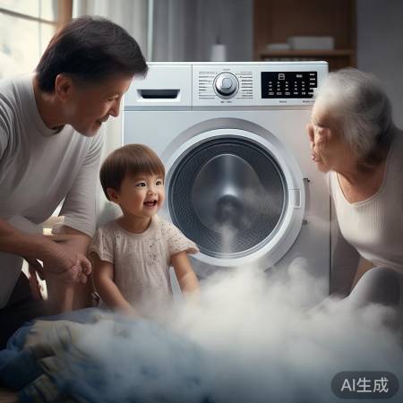 滚筒洗衣机蒸汽洗功能，深度清洁的秘密