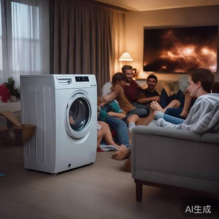 “高颜值洗衣机,提升家居品质”