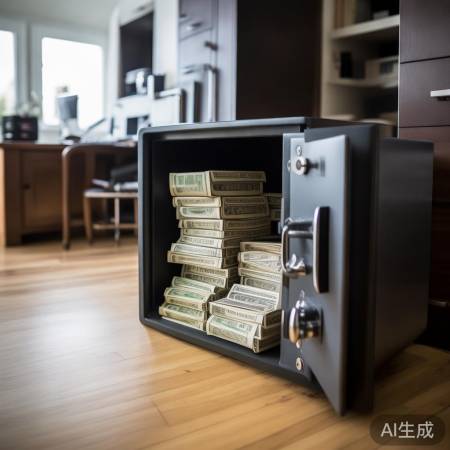 分散存放，保险柜保存