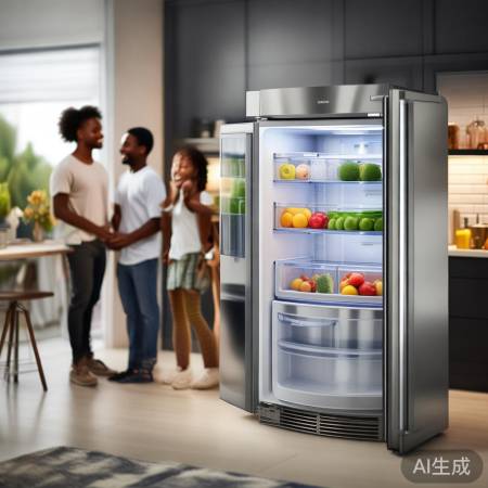 节能环保无霜冰箱