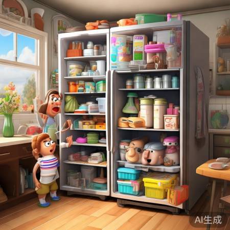 音量放到冰箱里，揭秘神奇收纳新方法