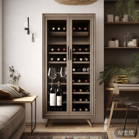 红酒鸡尾酒专用酒柜摆件，时尚家居新选择