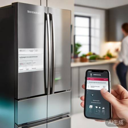 西门子冰箱,智控生活便捷