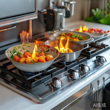 集成灶告别油烟，美味卫生两不误