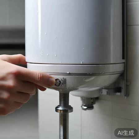 调整热水器角度，排水更顺畅