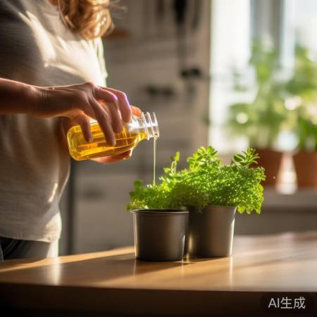 抽油烟机废油养花的实用方法分享