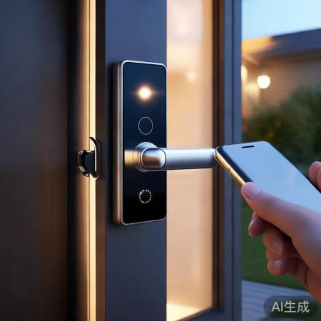 智能锁半自动锁体：安全便捷，居家好帮手