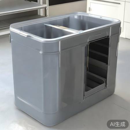 客厅冰箱侧面收纳神器，空间利用新主张