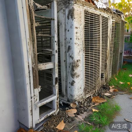 空调室外机需定期清理
