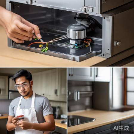 关闭电源，拆电容