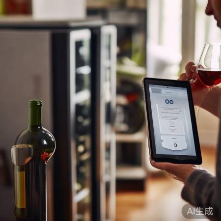 红酒柜一键调温，生活更美好