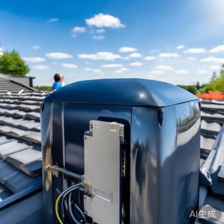 定期检查彩钢屋顶热水器