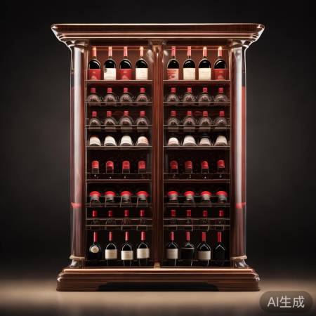 中岛红酒柜展示柜价格行情