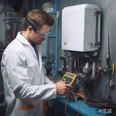 检查水泵电压电流