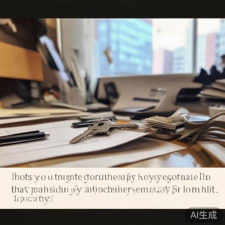 “钥匙勿随意摆放”