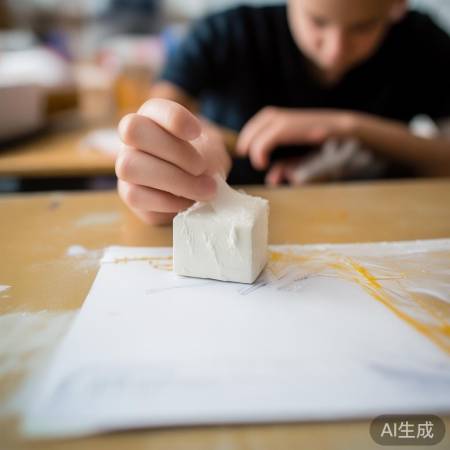 橡皮除顽固油渍