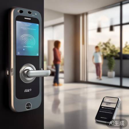 智能指纹锁，远程控制，自动报警