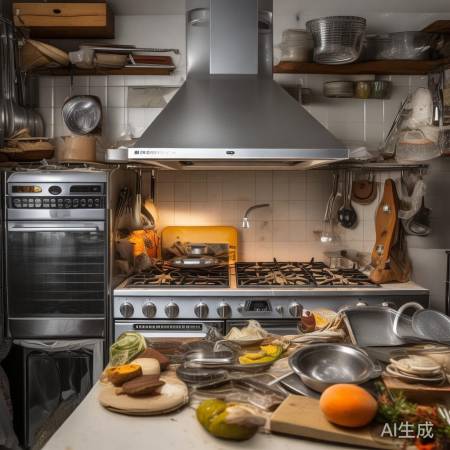 分体灶占地不便,操作麻烦