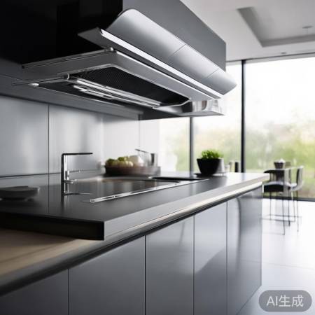 外观时尚,尺寸合适,深抽油烟机