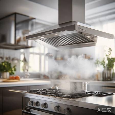 “厨房必备,油烟机种类多”