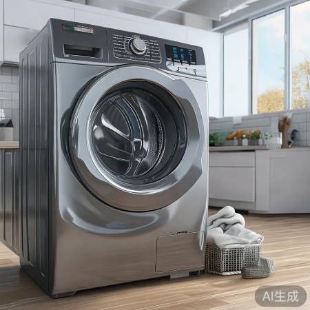 美的新品洗衣机，水魔方洁净，智