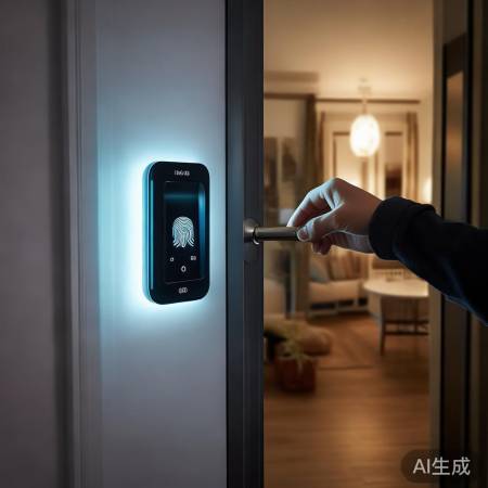 指纹锁，安全又科幻
