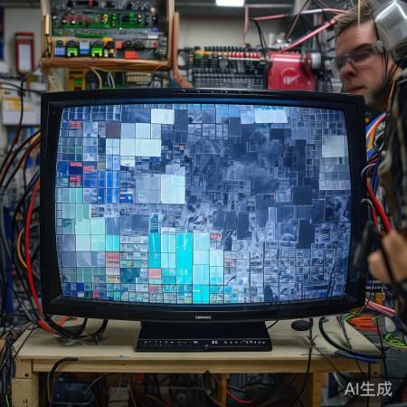 揭秘：电视机马塞克图案背后的秘密