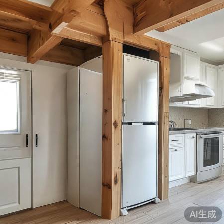 冰箱摆放无定论，美观安全兼顾