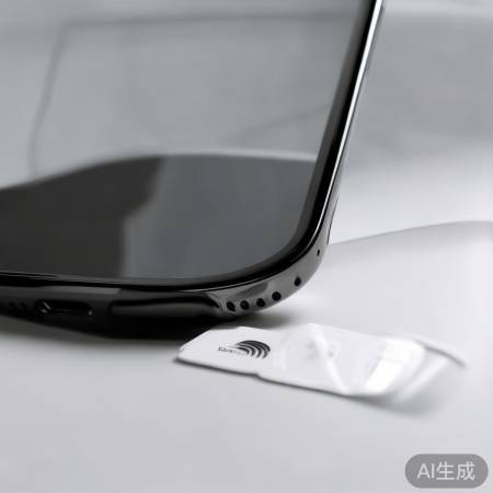 手机对准NFC标签