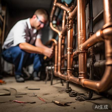 检查管道接头,确保牢固