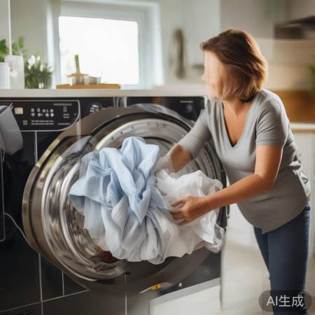 洗衣机勿过劳,合理安排洗衣。