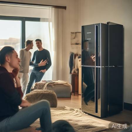 松下镜面冰箱：国产新品，打造高端家电新风尚