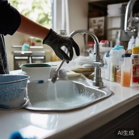 清洁工具准备齐全