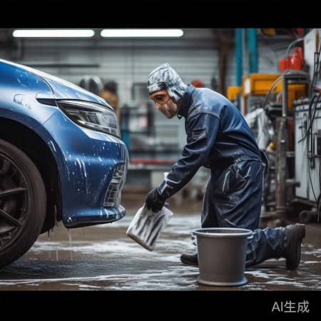 清洗挡板步骤三