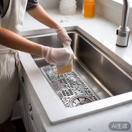 清洁挡板,恢复原貌